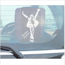 Michael Jackson Smooth Criminal Window Sticker-155mm Car,Van,Truck,Vehicle Self Adhesive Vinyl Sign-